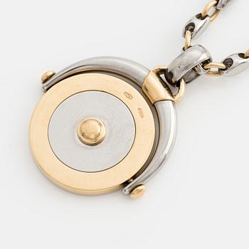 Bulgari, collier, 18K guld och stål.