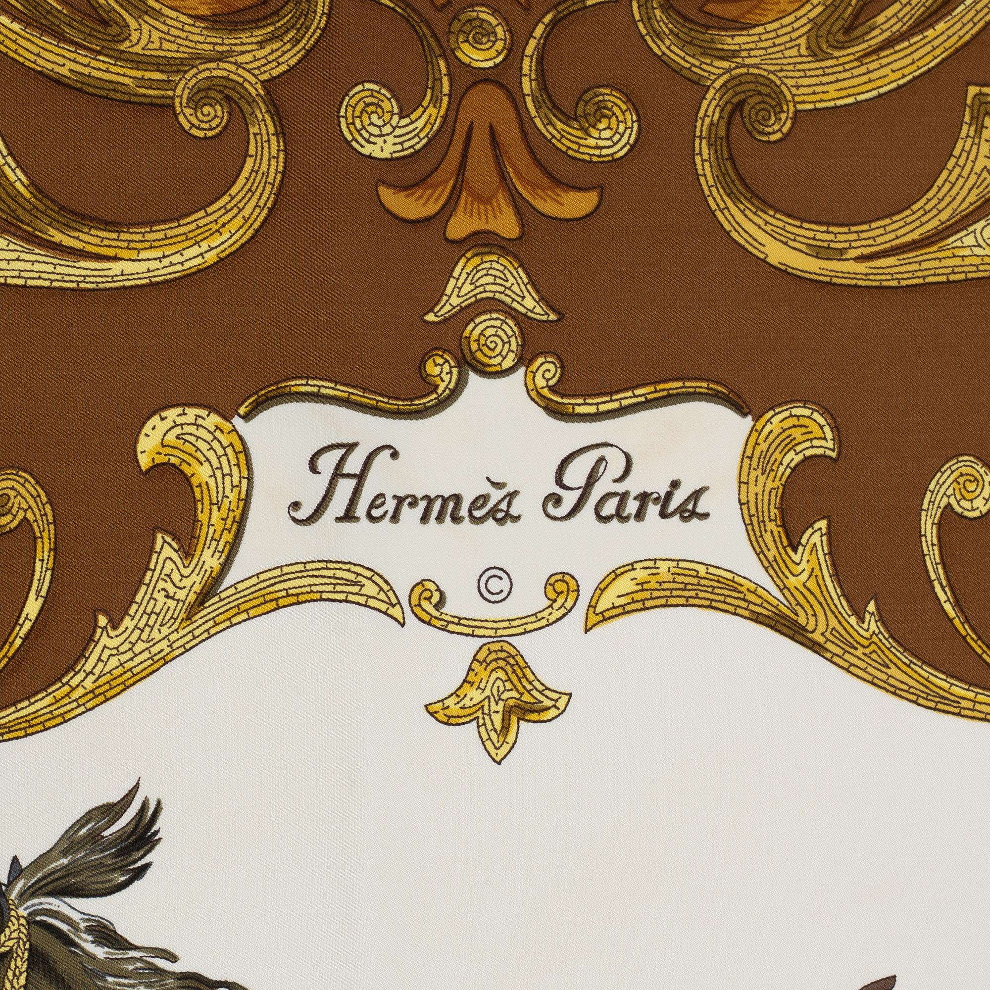 Hermès, scarf, "Cheval Turc".
