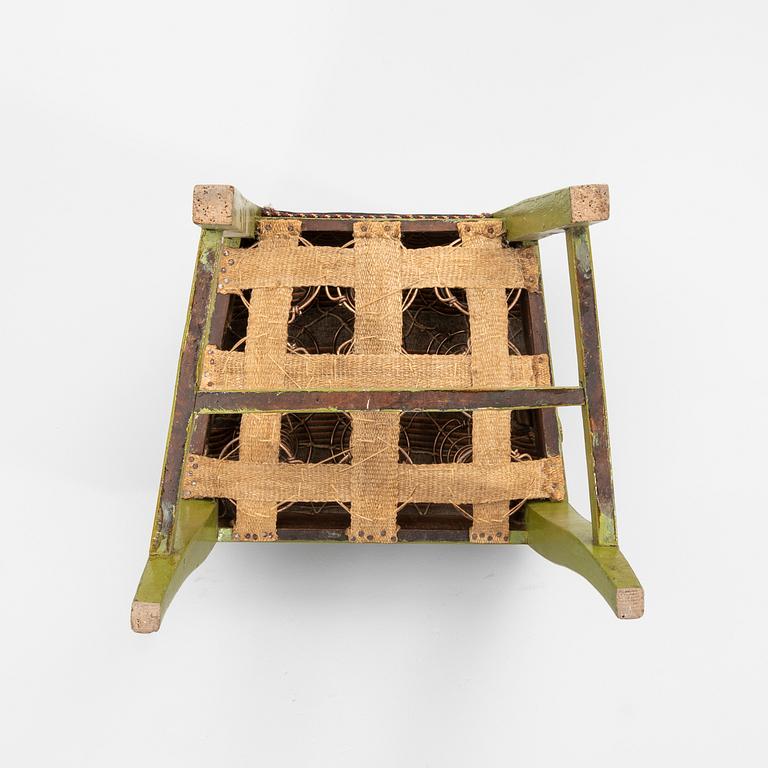 Armchair from the second half of the 19th century.