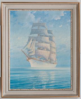 Adolf Bock, SAIL BOAT.