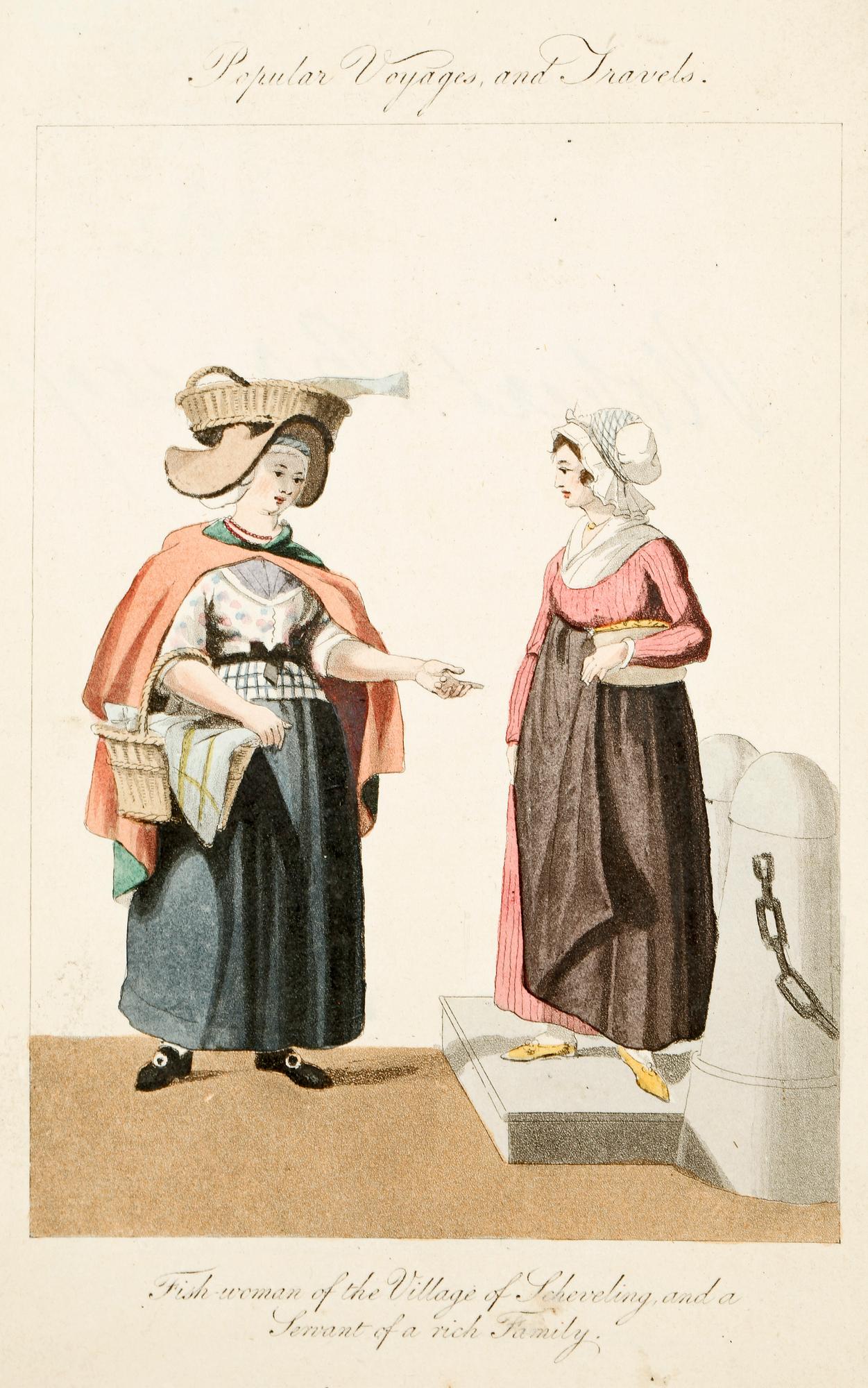 BOK, 2 del i en vol, "Popular Voyages and Travels throughout..." Jamieson, London 1820.