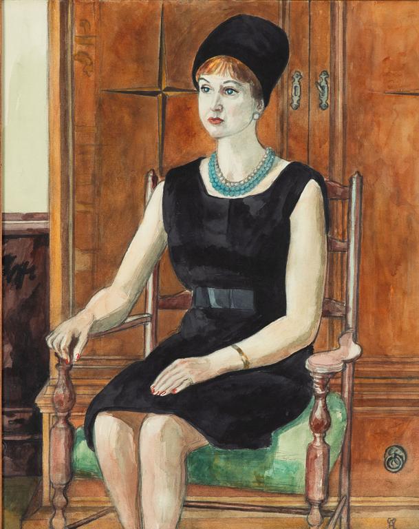 Hilding Linnqvist, Lady in Black.