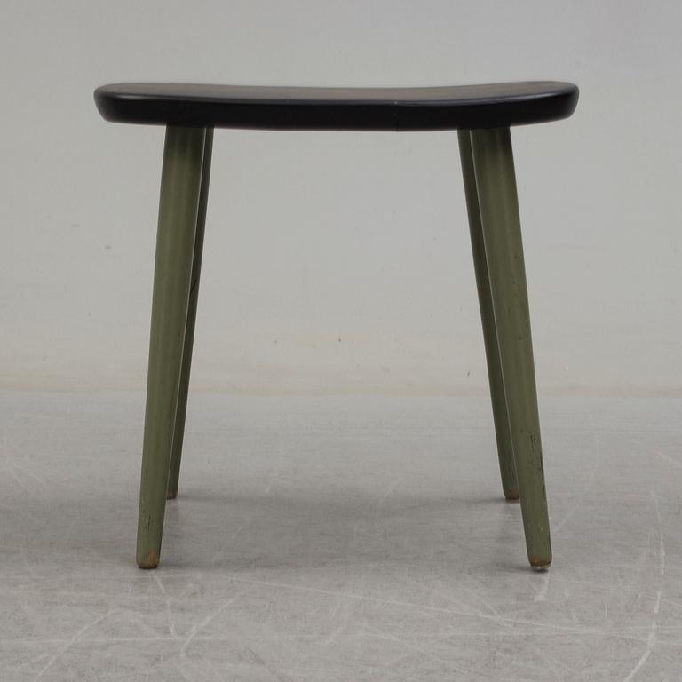 A 'Palle' stool by Yngve Ekström.