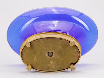 UPPSATSSKÅL, empire, troligen Ryssland. 1800-talets första hälft.