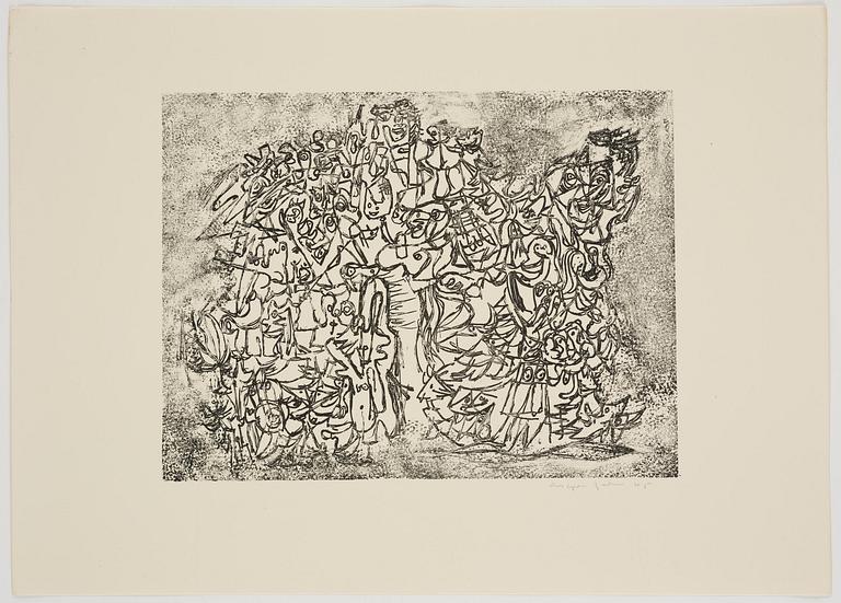 Asger Jorn, "8 Litografier".