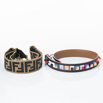 Fendi, shoulder straps, 2 pcs.