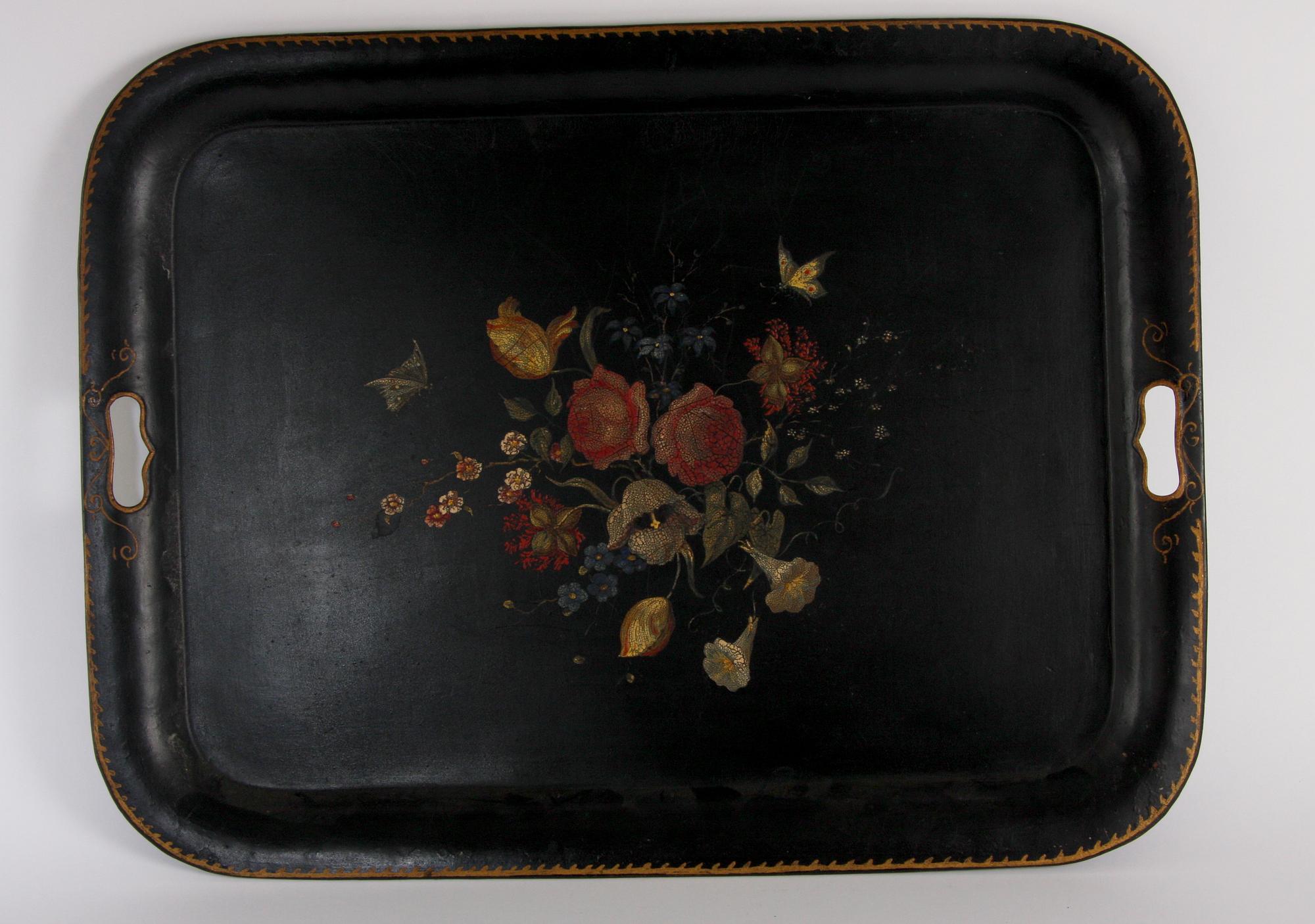 BRICKA, plåt, 1800-tal.