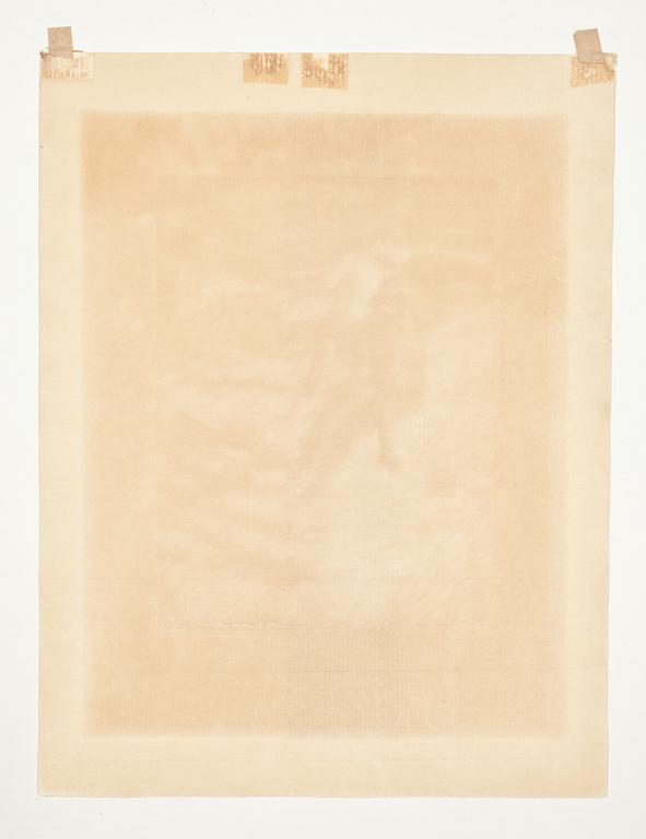 ANDERS ZORN, etsning, sign, i plåten sign och dat 1911.