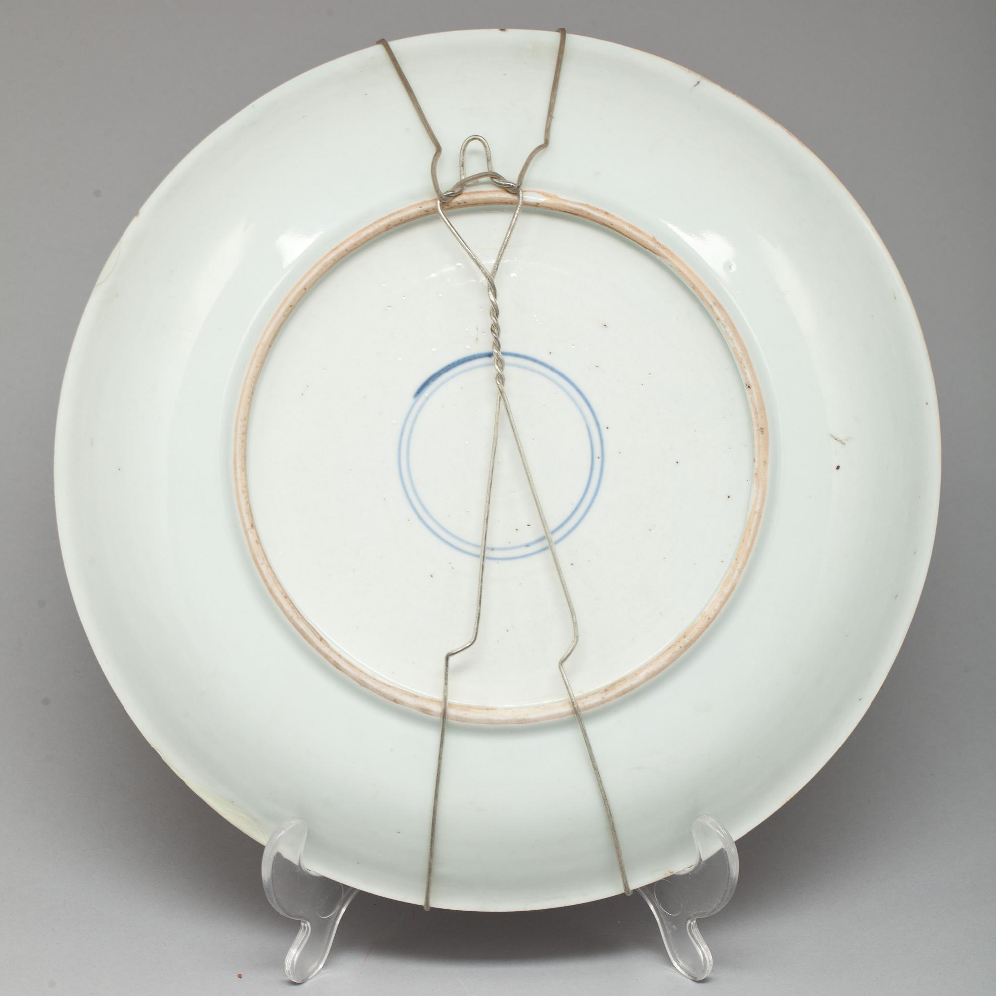 SKÅLFAT, 2 st, porslin, Kina, 1800/1900-tal.