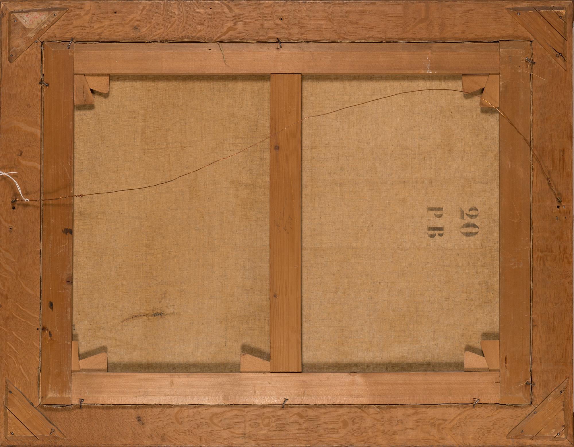 Anna af Forselles-Schybergson, oil on canvas, signed and dated 1901.