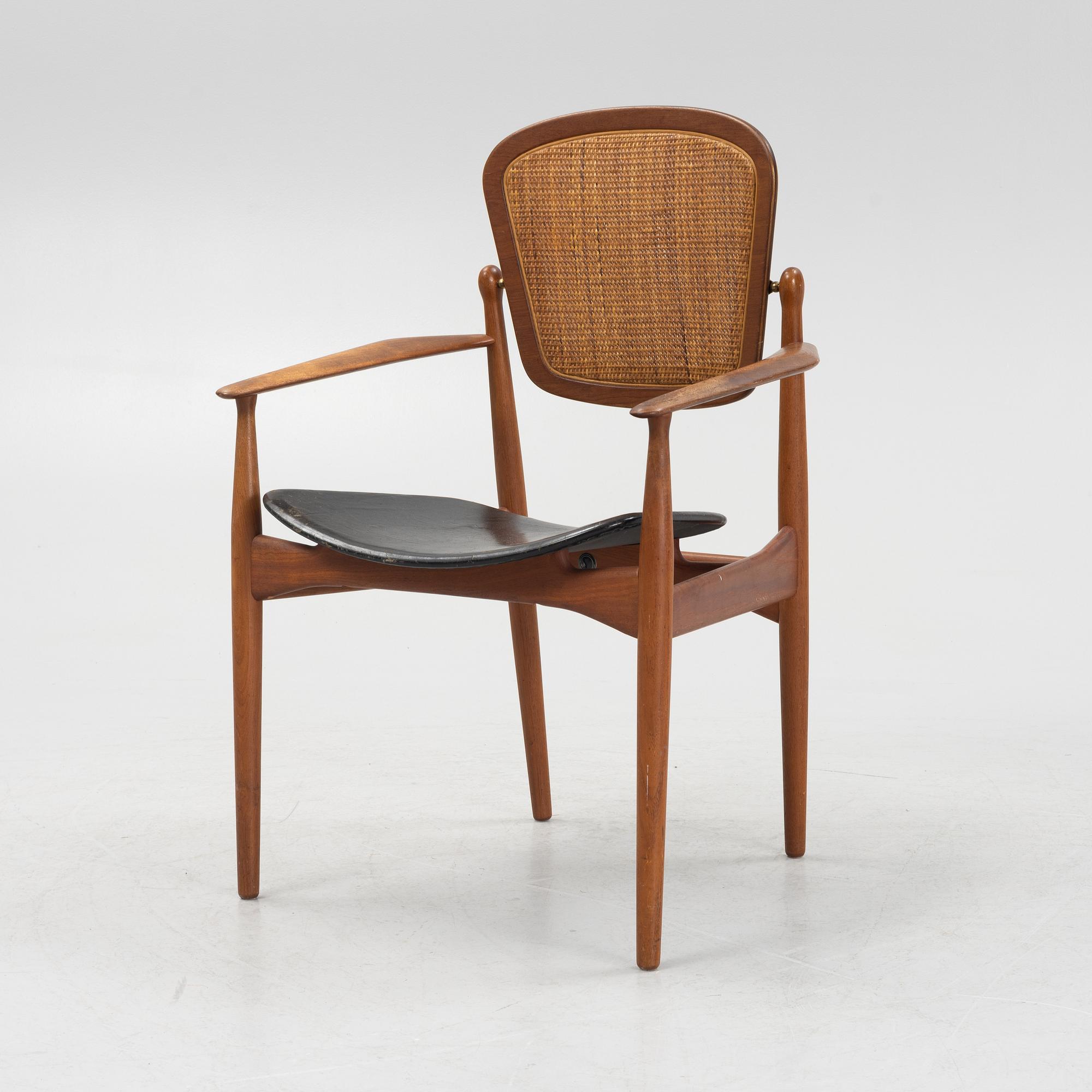 Arne Vodder, karmstol, France & Daverkosen, Danmark, 1960-tal.