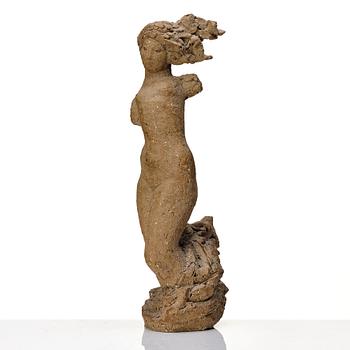 Mari Simmulson, sannolikt, skulpturer, skisser, 2 st, Gustavsberg, 1940-tal.