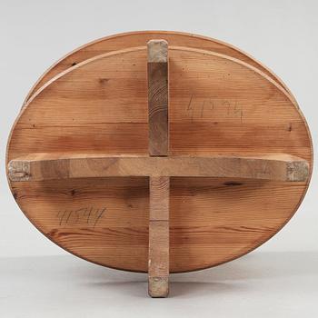 A David Rosén stained pine table for Nordiska Kompaniet, Sweden 1938.