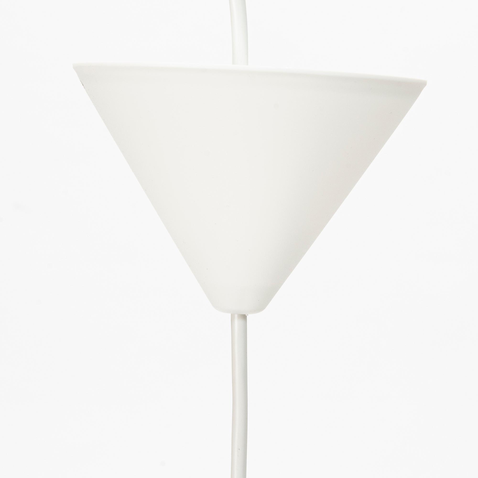 A pair of ceiling lights from the 'Cylindus' series, Luxus, Vittsjö, 1970's.