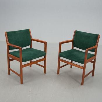 KARMSTOLAR, ett par, Karl Ekselius, JOC Vetlanda, 1958.