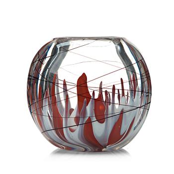 Vicke Lindstrand, vas, glas, Kosta 1950-tal.