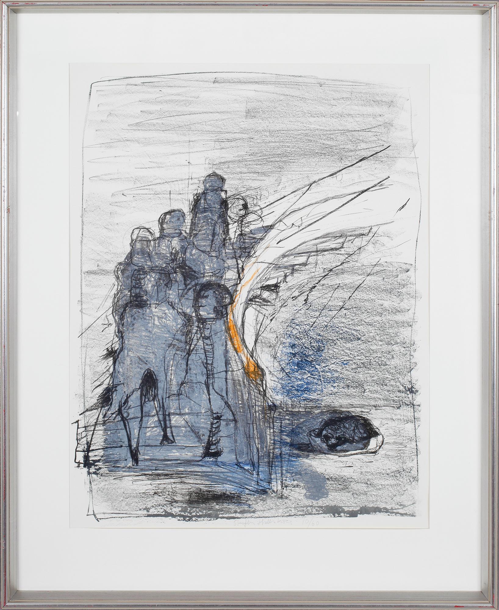 STAFFAN HALLSTRÖM, litografi, signerad och numrerad 10/60.