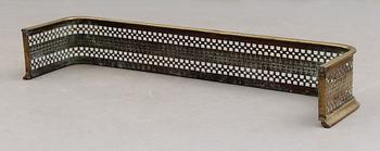 BRASGALLER, mässing, omkring år 1900.