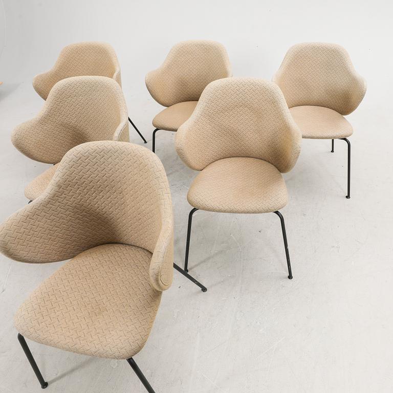 Six armchairs 'Lassen chair, Jupiter' by Magnus Sanglid & Marianne Viktor for By Lassen, Denmark 2022.