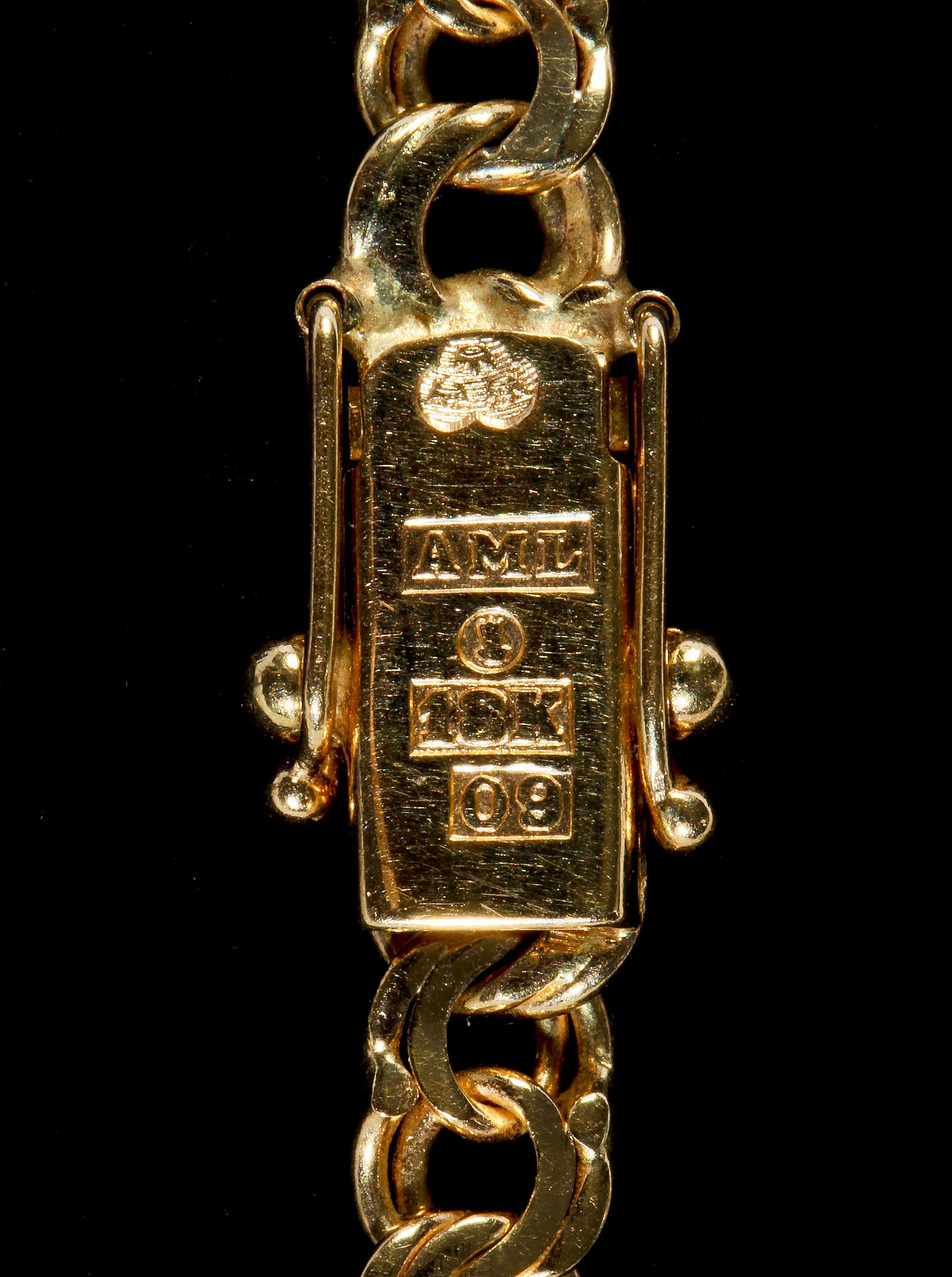 HALSBAND, 18k guld, Stockholm, 1964. Vikt 32 g.