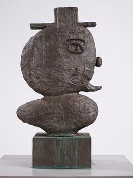 Donald Baechler, ”Man with Hat”.