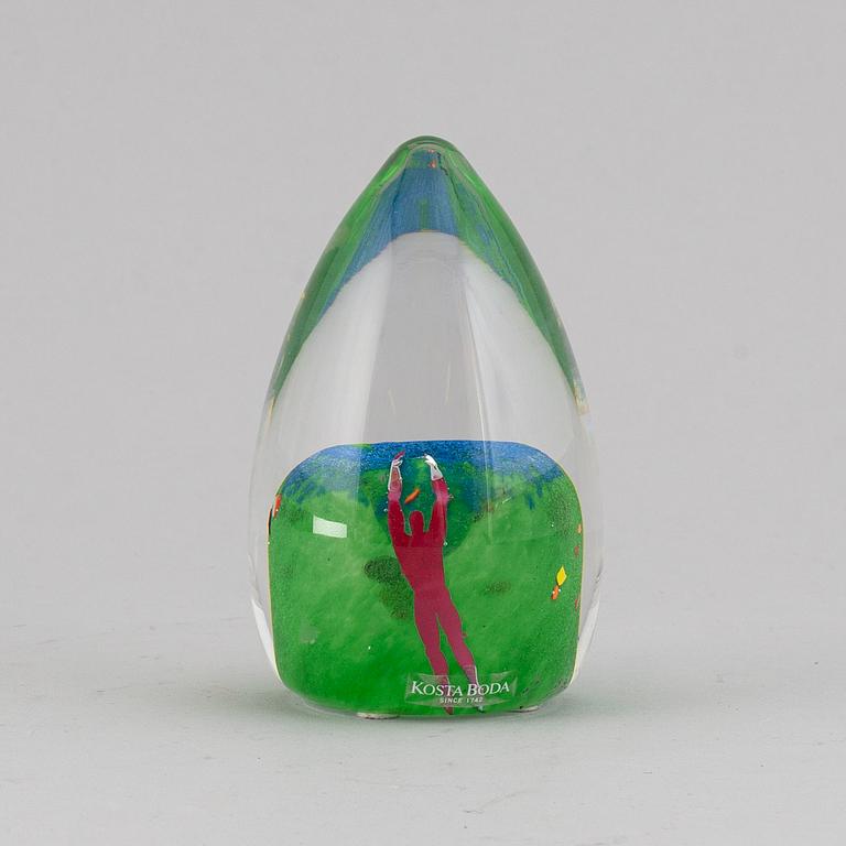 BERTIL VALLIEN, skulptur, glas, Kosta Boda.