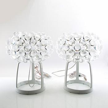 Caboche Plus LED Table Lamps, a pair, Foscarini, Italy.