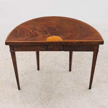 Card table, 19th century.