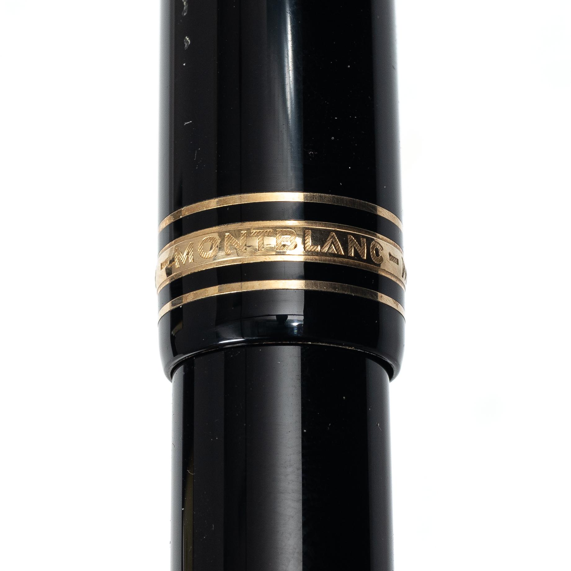 A 'Meisterstück' fountain pen, model 149, Montblanc.