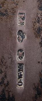 DRYCKESHORN, ben och silver, 1800/1900-tal.