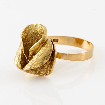 Theresia Hvorslev, ring, 18K guld, Lidköping 1988.