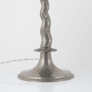 Harald Notini, bordslampor 1 par, modell "6891", Arvid Böhlmarks Lampfabrik, 1920-tal.