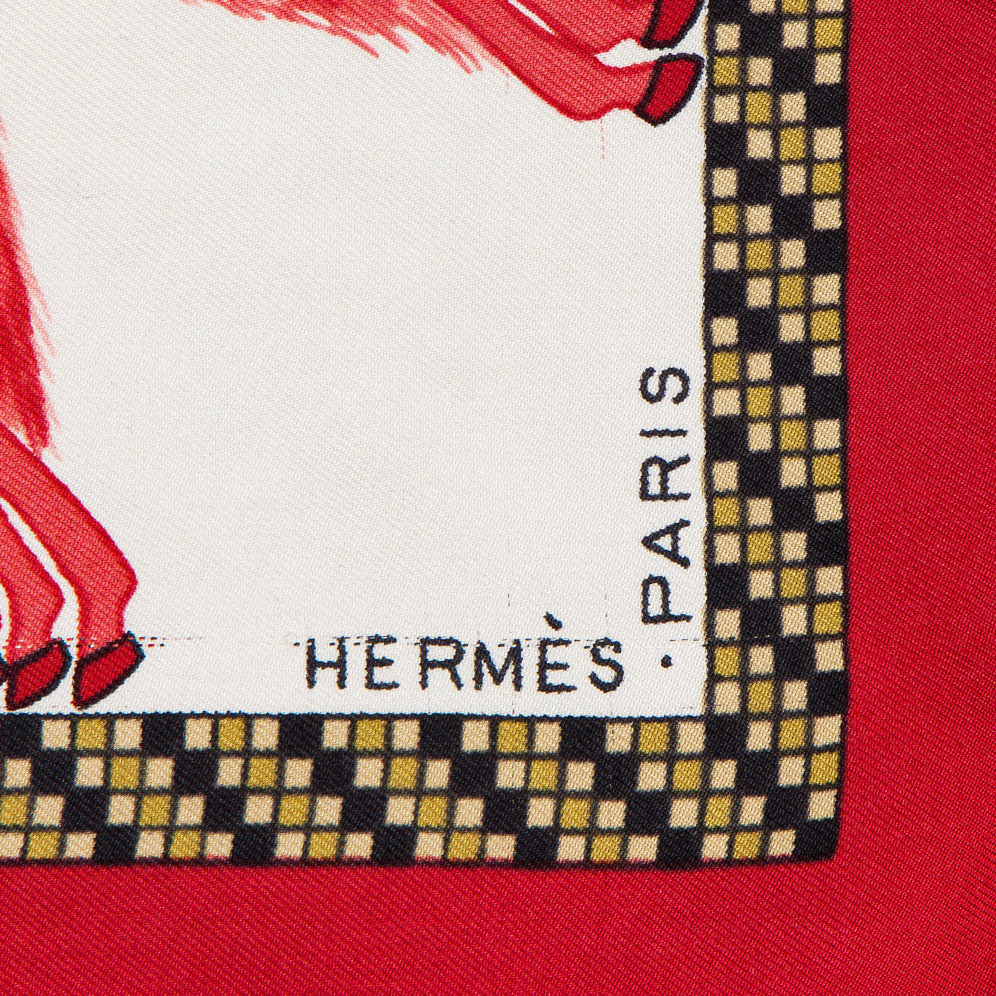 Hermès, huivi "Harnais Français Premier Empire".