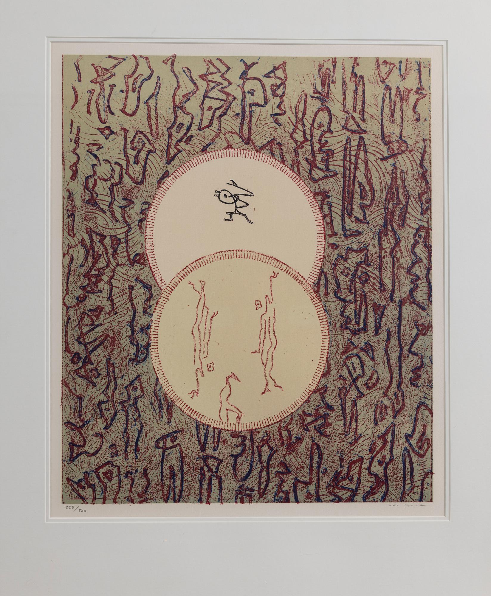 Max Ernst, "Grand Palkai", (1975).