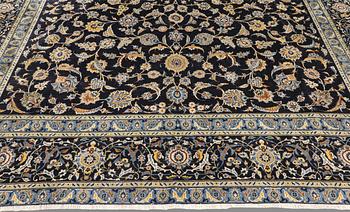 A Keshan carpet, c. 440 x 308 cm.