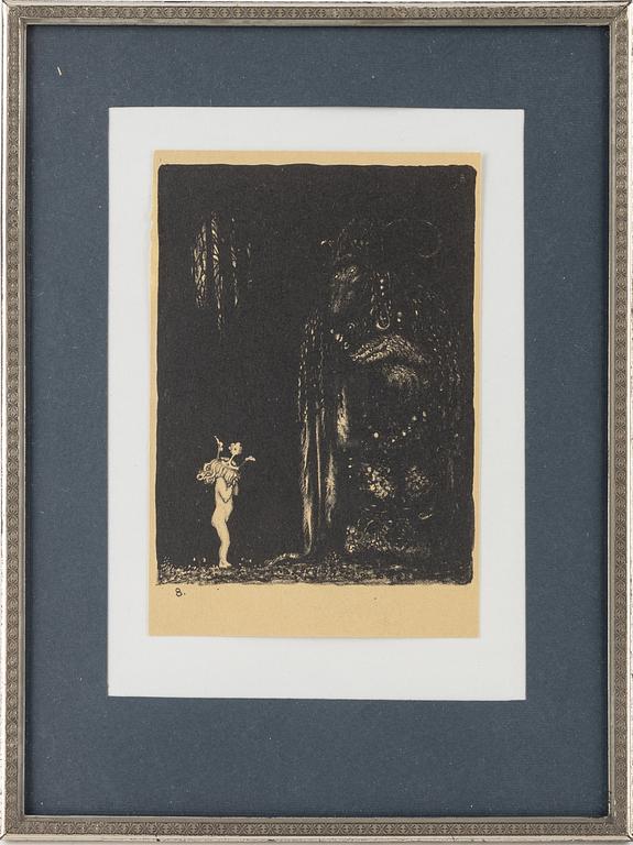 John Bauer, "Such a miserable little pale face, said the Troll".