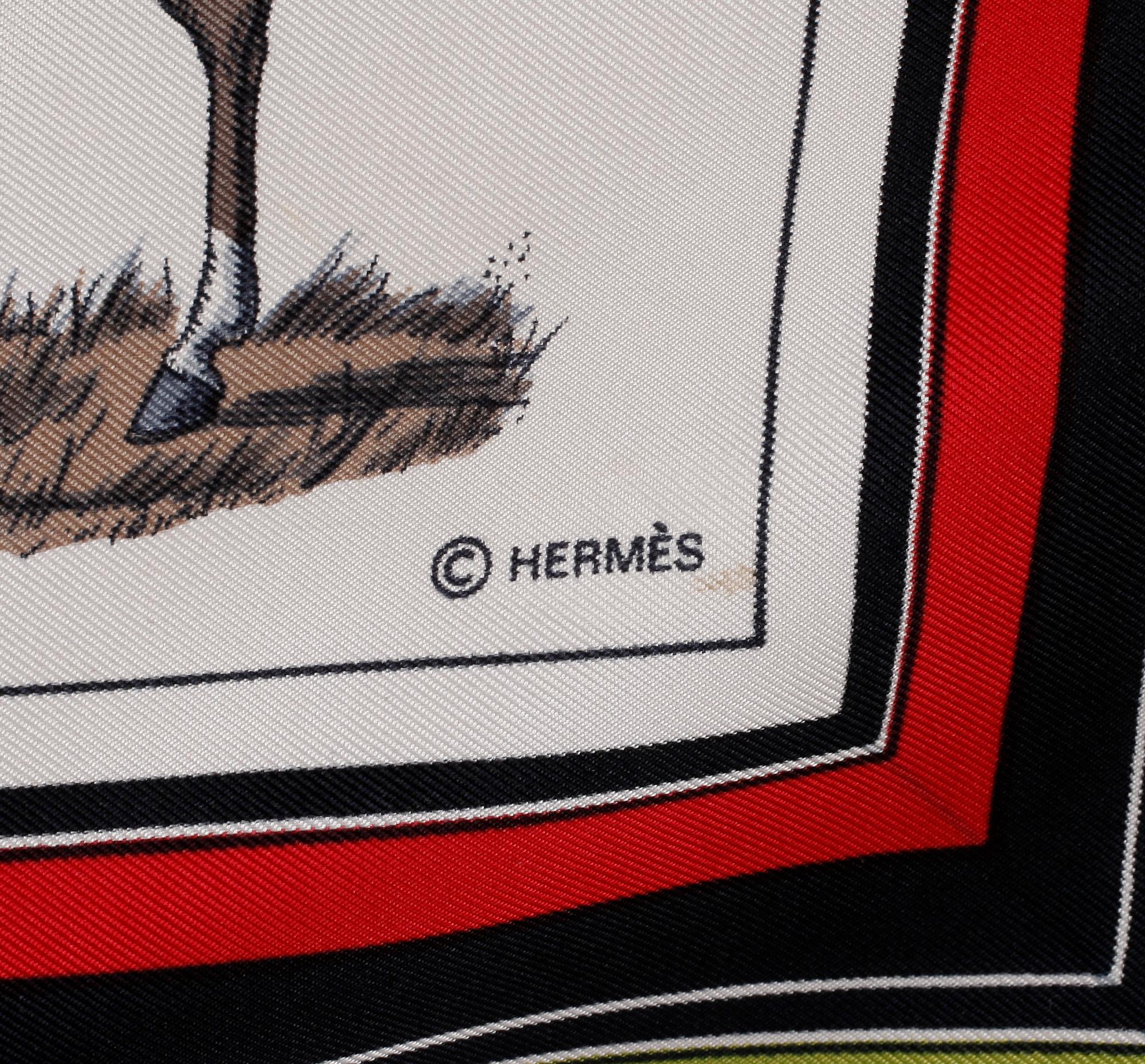 SCARF, "Couvertures et Tenues du Jour", Hermès.