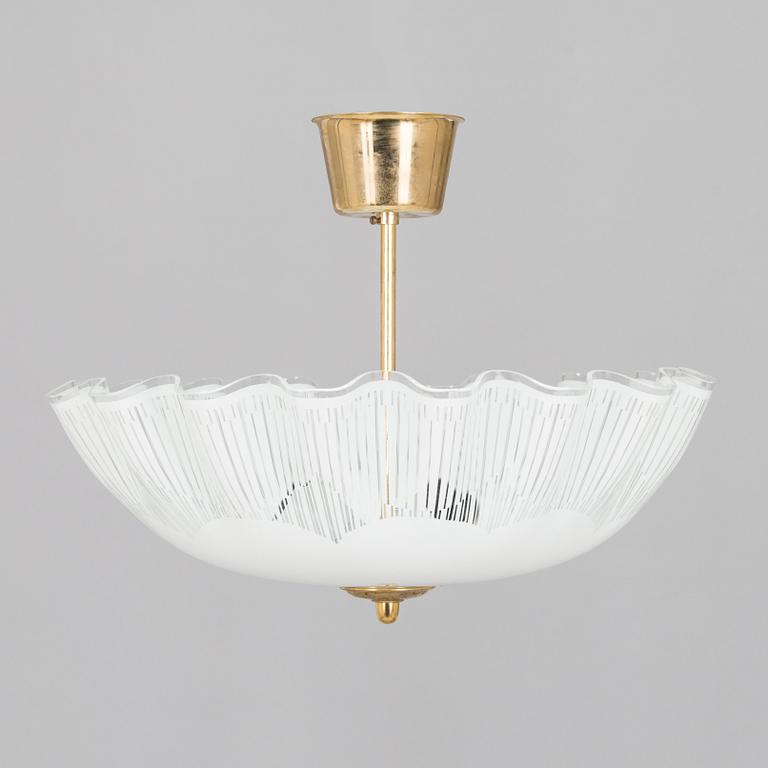 Alatter half of 20th century pendant light.