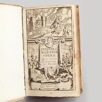 PUBLIUS VERGILIUS, Maronis Opera, Rotterdam 1697.