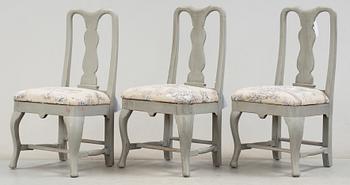 STOLAR, 3 st, senbarock, 1700-tal.