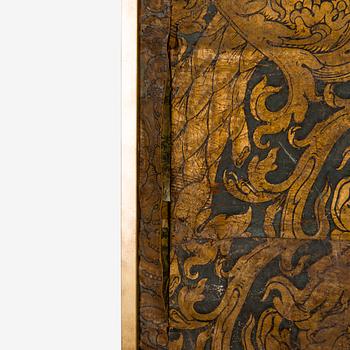 Tapet/gyllenläder, troligtvis Italien 1600-tal.