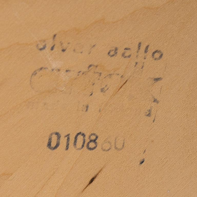 ALVAR AALTO, skrivbord med hurts, Artek, Finland, 1900-talets andra hälft.