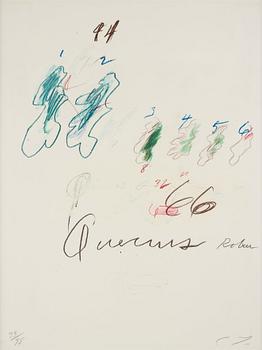 Cy Twombly, Ur: "Natural History, Part II: Some Trees of Italy".