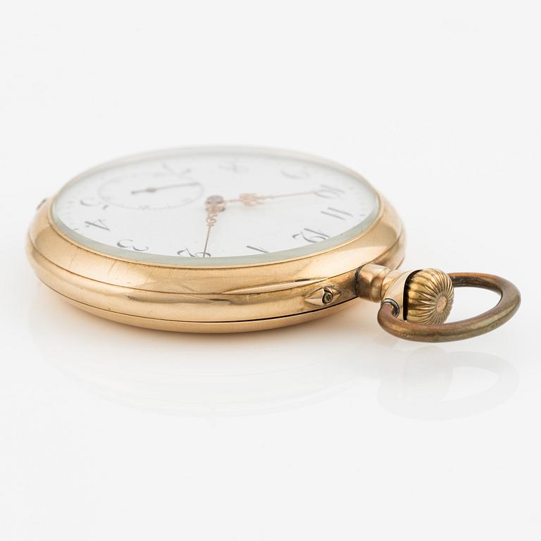 Hansa, pocket watch, 18K gold, 50.5 mm.