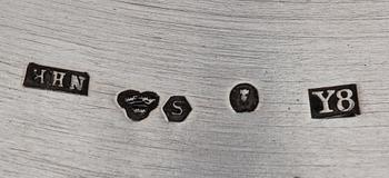 PARTI SILVER, 15 delar. Bl a N Reibing, Stockholm 1948.