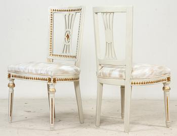 STOLAR, 2 st, gustavianska, trol Lindome. 1700/1800-tal.