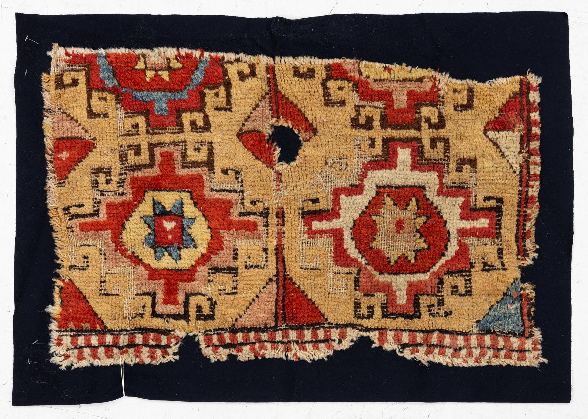 An 18th century Cappadocia 'Memling Gül" fragment, c. 67 x 45 cm.