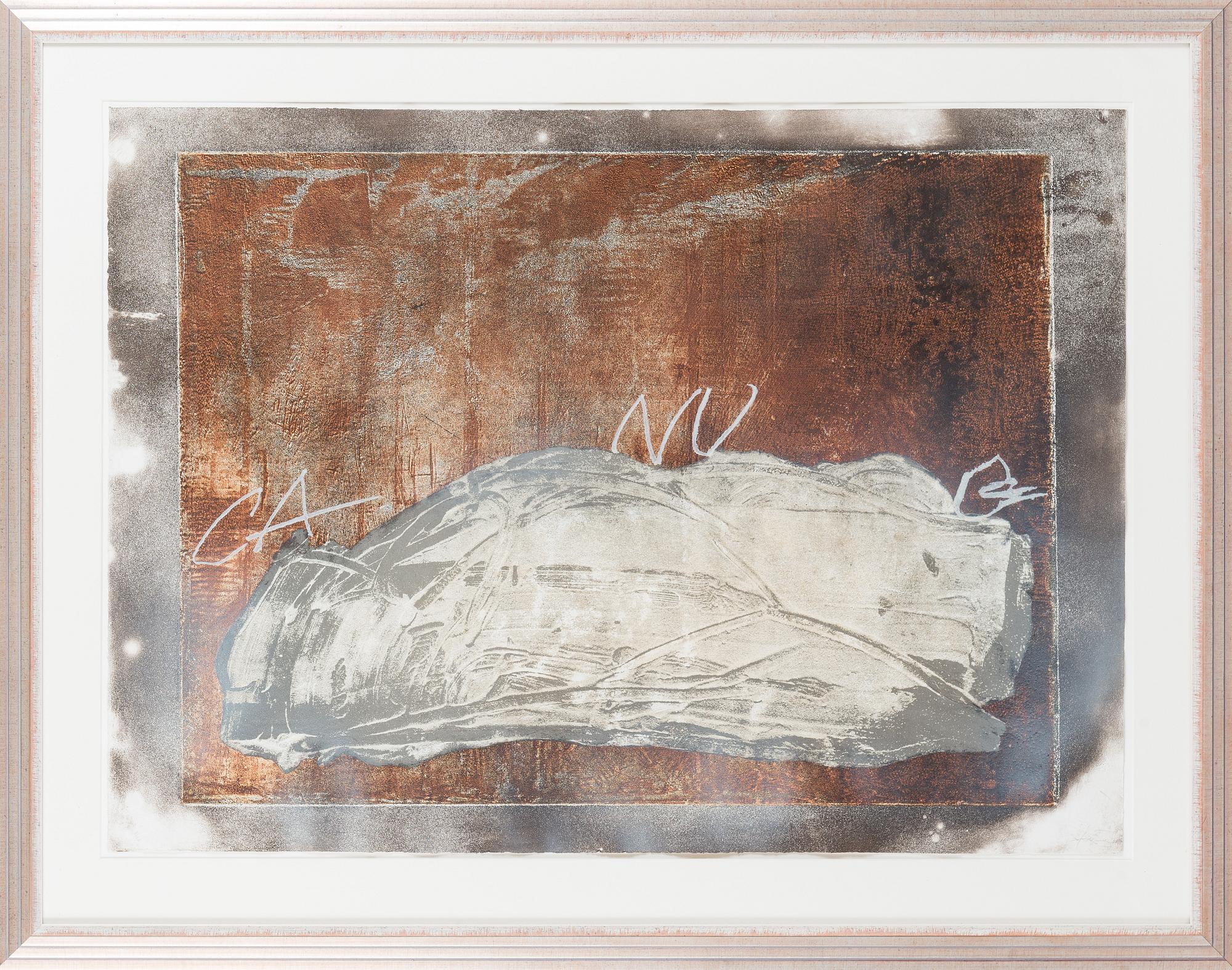 Antoni Tàpies, "Nu".