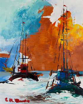 Helmut Mantel, Fishing Boats.