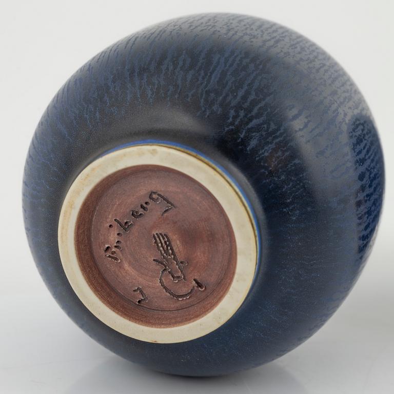 Berndt Friberg, vases, 2 pieces. Gustavsbergs studio.